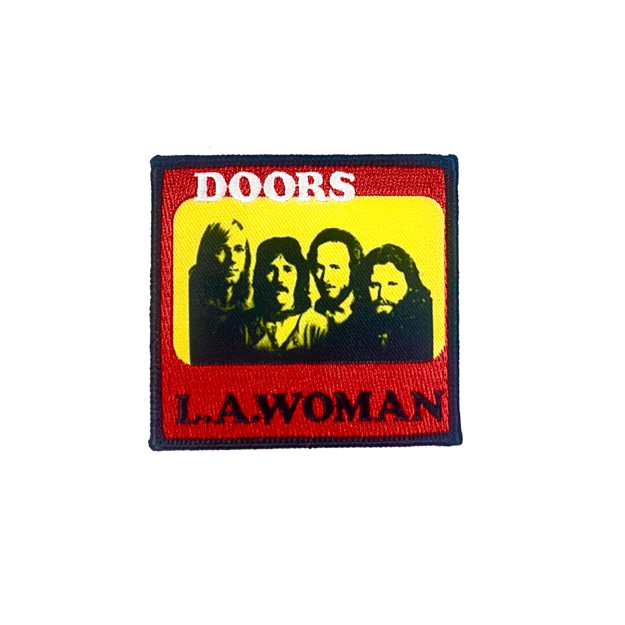 THE DOORS LA WOMAN EMBROIDERED PATCH