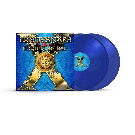 WHITESNAKE 'STILL... GOOD TO BE BAD' 2LP (15th Anniversary Edition, Blue Translucent Vinyl)
