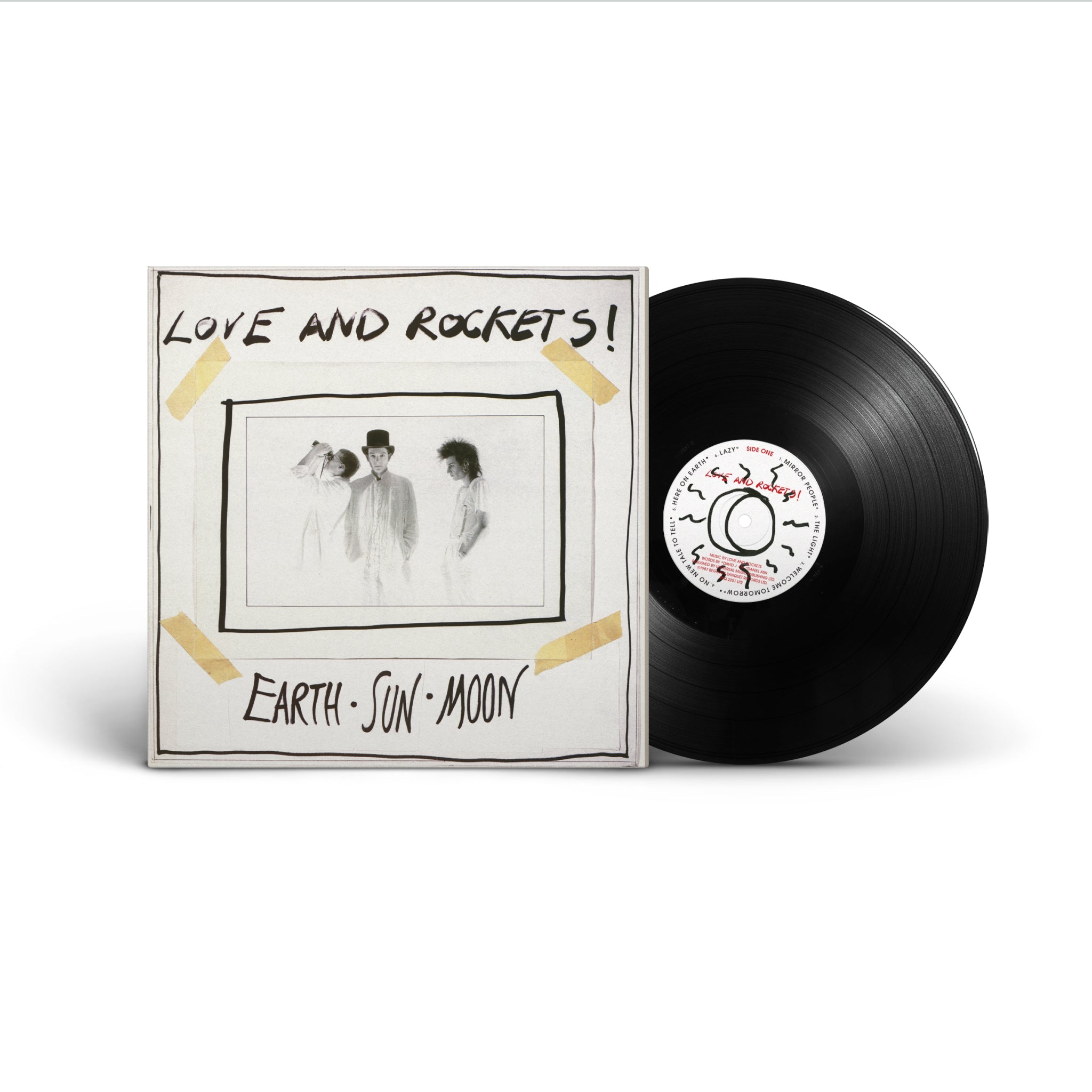 LOVE AND ROCKETS 'EARTH, SUN, MOON' LP