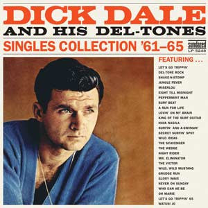 DICK DALE AND HIS DEL-TONES 'SINGLES COLLECTION '61-65' 2LP