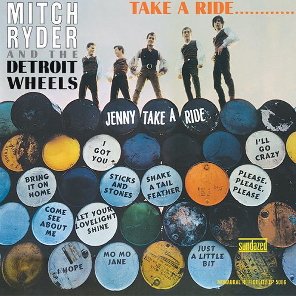 MITCH RYDER & THE DETROIT WHEELS 'TAKE A RIDE...' GOLD LP