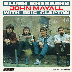JOHN MAYALL AND THE BLUES BREAKERS 'BLUES BREAKERS WITH ERIC CLAPTON' LP
