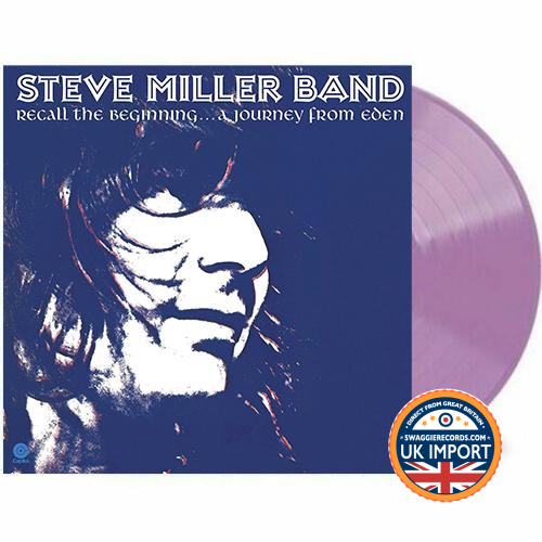 STEVE MILLER BAND 'RECALL THE BEGINNING A JOURNEY FROM EDEN' TRANSLUCENT PURPLE LP
