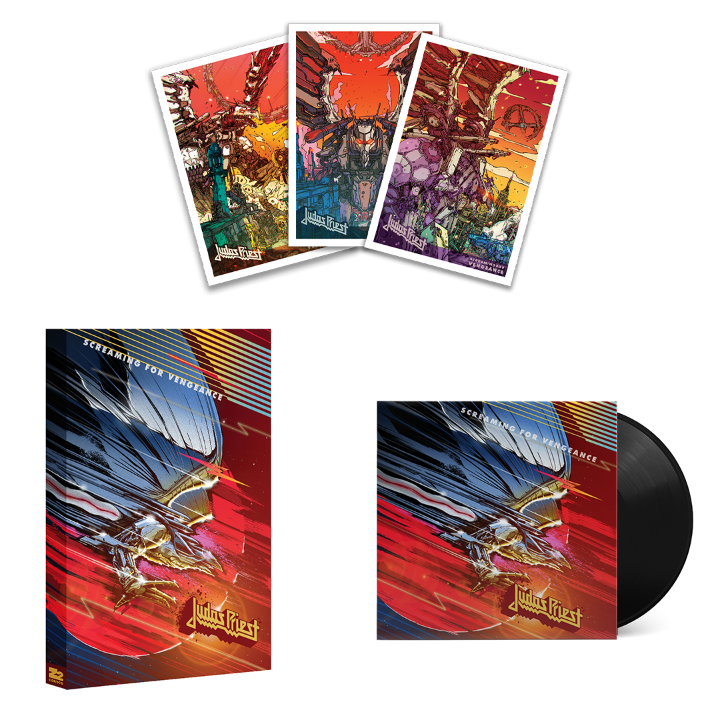 JUDAS PRIEST 'SCREAMING FOR VENGEANCE' GRAPHIC NOVEL DELUXE EDITION