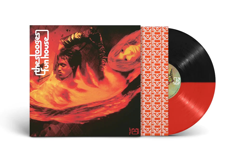 THE STOOGES 'FUN HOUSE' LP (Red & Black 2022 Pressing)
