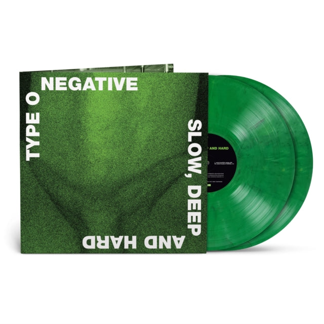 TYPE O NEGATIVE 'SLOW DEEP AND HARD' 2LP (Green & Black Marbled Vinyl)