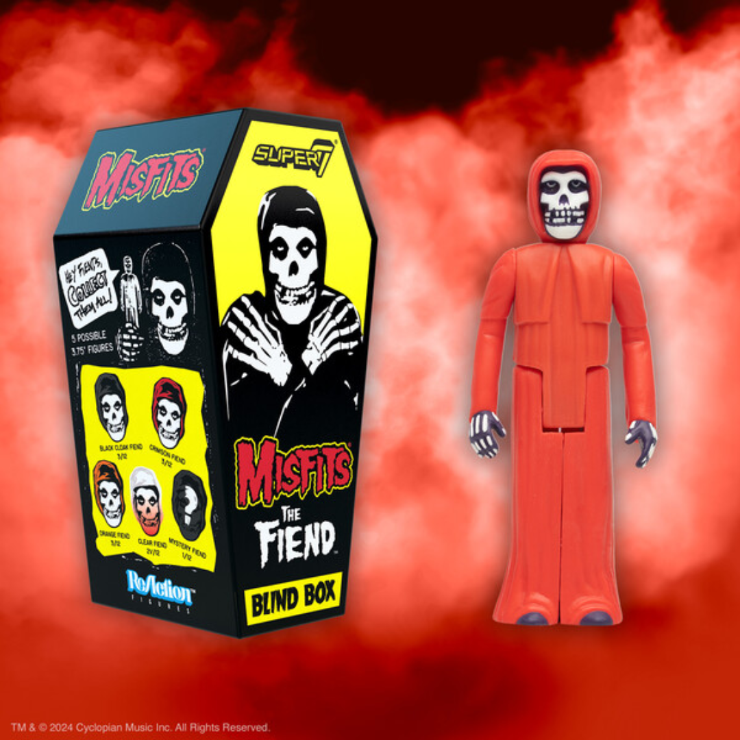 MISFITS BLIND BOX REACTION FIGURES (BOX OF 12 w/COMPLETE SET)