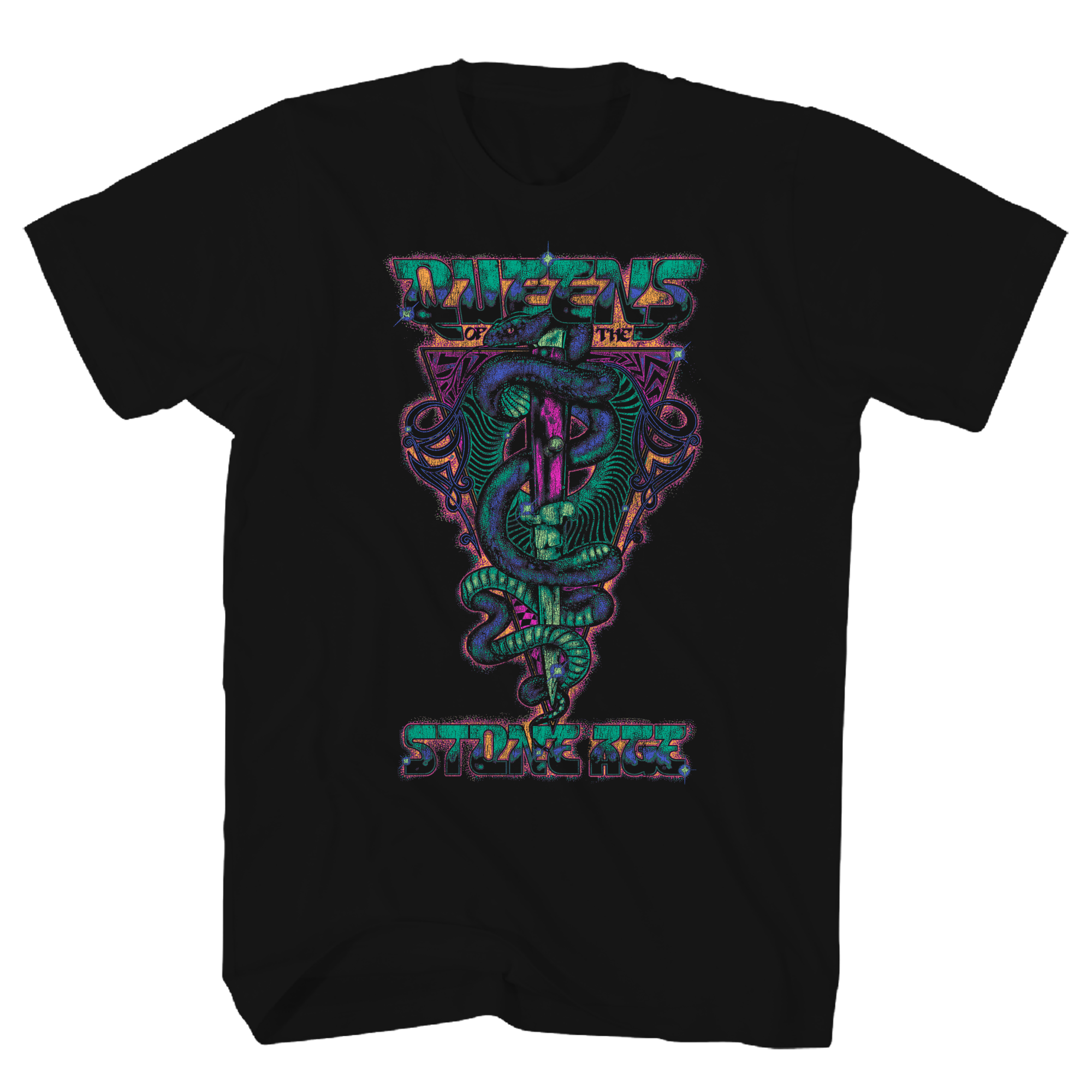 QUEENS OF THE STONE AGE SNAKE T-SHIRT