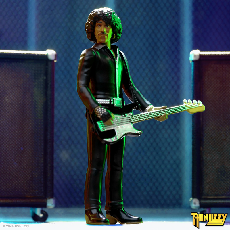 THIN LIZZY PHIL LYNOTT (BLACK LEATHER) REACTION FIGURE