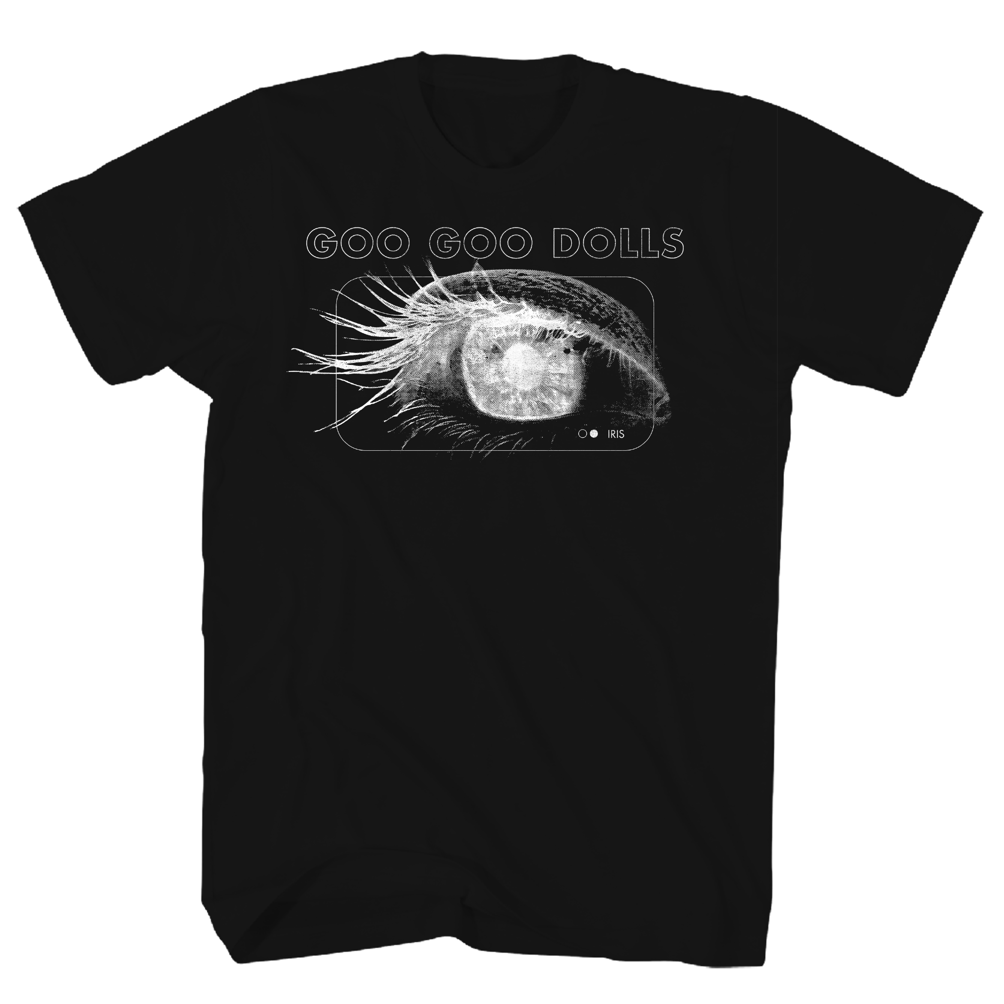 GOO GOO DOLLS EYE IRIS BLACK T-SHIRT