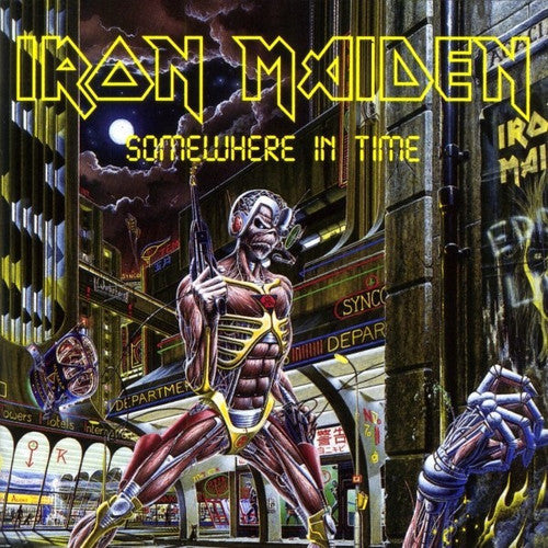 IRON MAIDEN 'SOMEWHERE IN TIME' LP