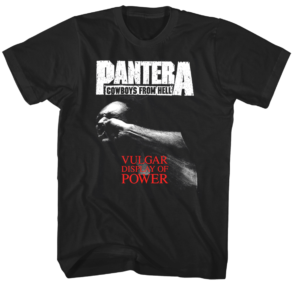 PANTERA "VULGAR DISPLAY OF POWER" T-SHIRT