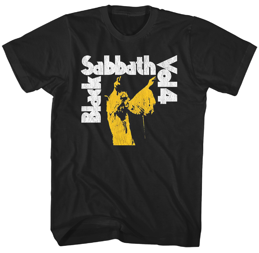 BLACK SABBATH "VOL. 4 COAL" T-SHIRT