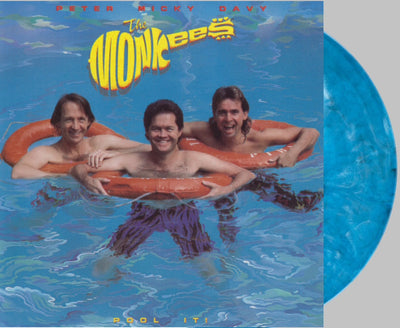 THE MONKEES 'POOL IT' LP (Anniversary Edition, Blue Swirl Vinyl)