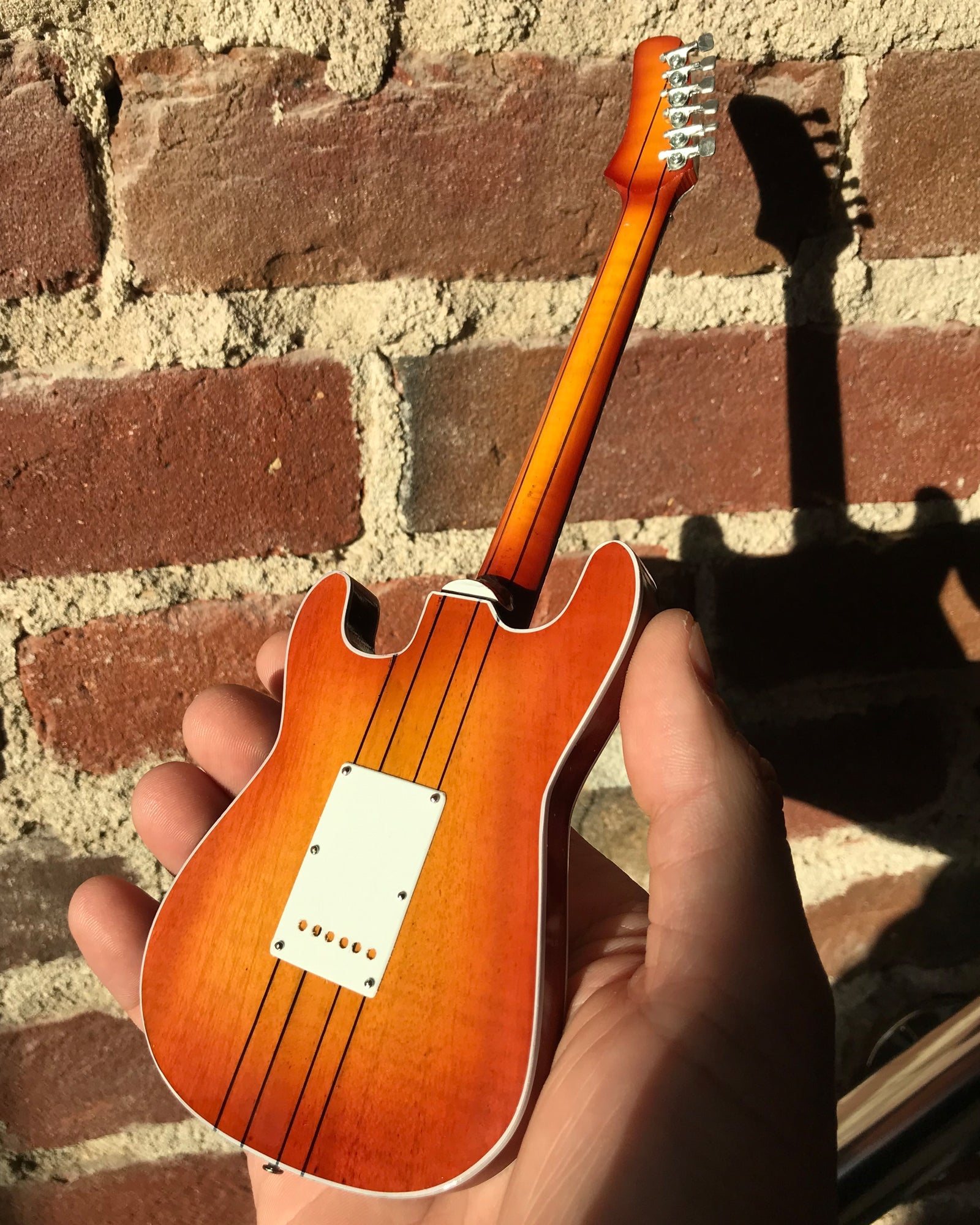 STEVIE RAY VAUGHAN SRV SET OF 3 MINI GUITAR REPLICA COLLECTIBLES - OFFICIALLY LICENSED FENDER