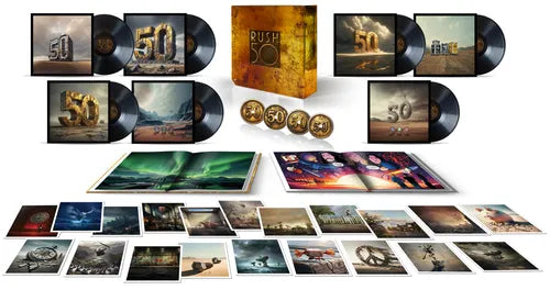 RUSH '50' SUPER DELUXE 7LP + 4CD