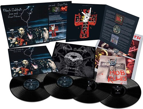 BLACK SABBATH 'LIVE EVIL' 4LP (Super Deluxe Edition)