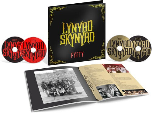 LYNYRD SKYNYRD 'FYFTY' 4CD BOX SET
