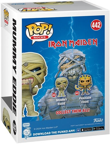 IRON MAIDEN (EDDIE MUMMY) POWERSLAVE FUNKO POP! ROCKS FIGURE