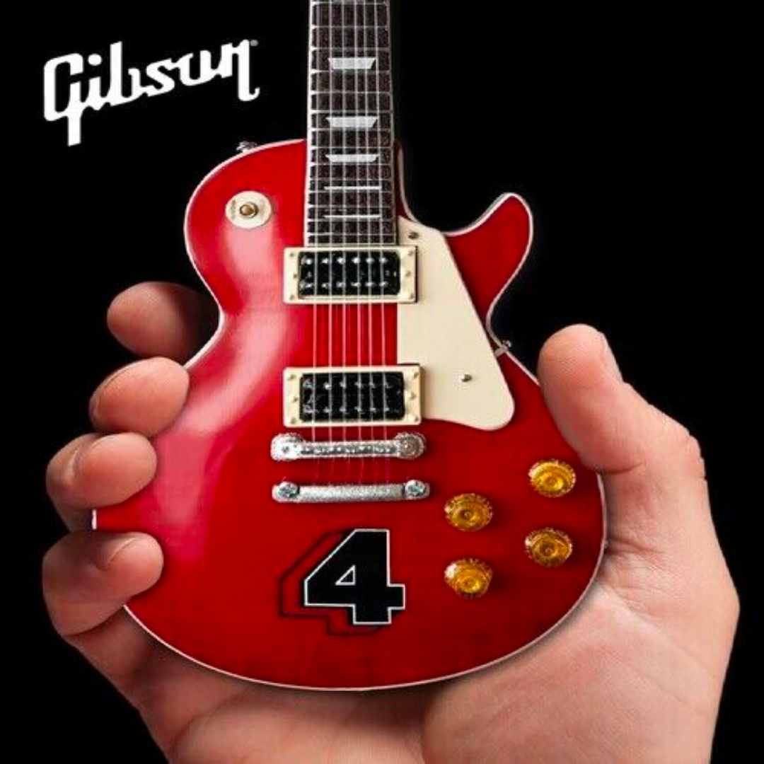 GUNS N' ROSES - SLASH - "4" GIBSON LES PAUL MINI GUITAR