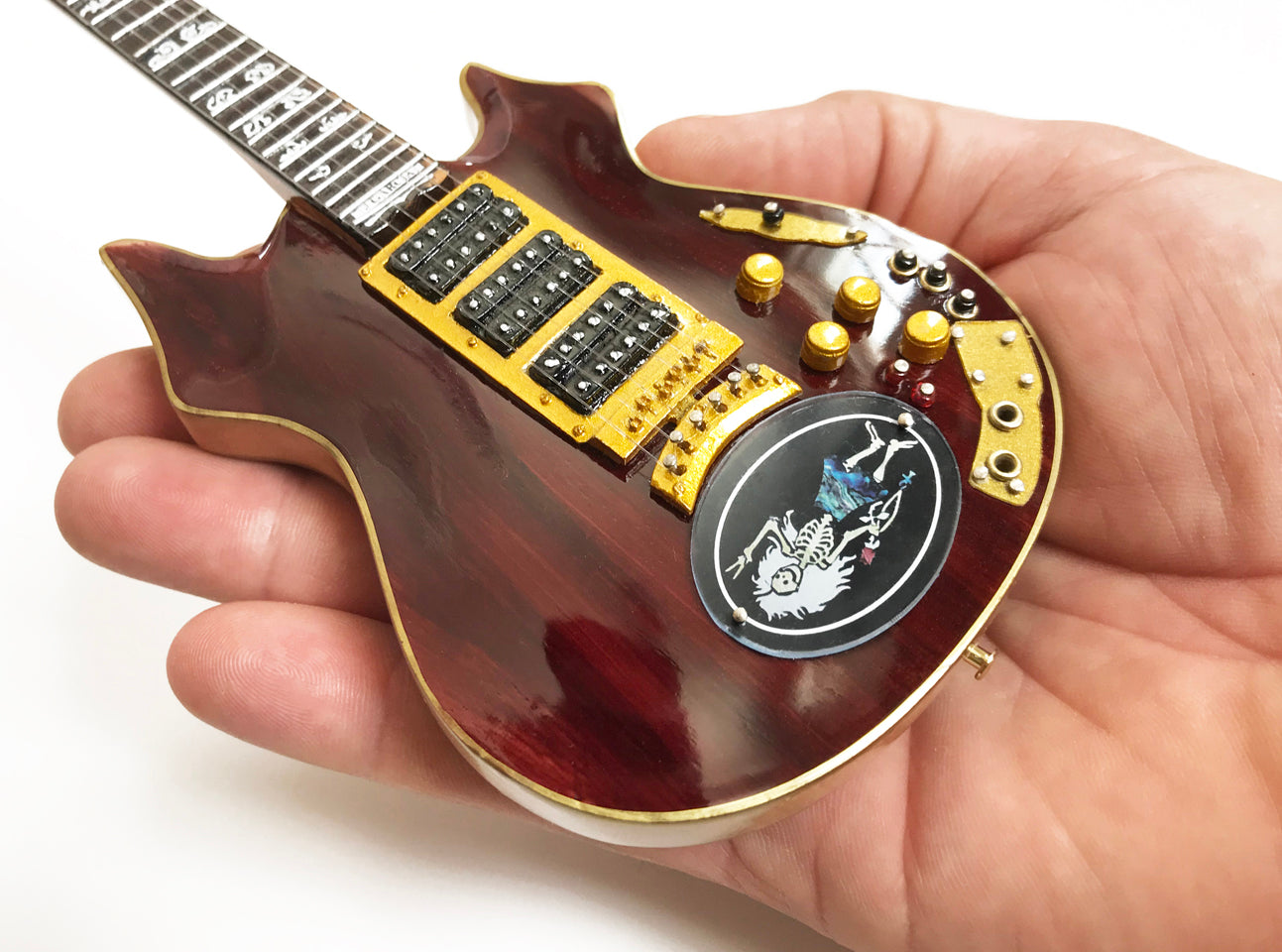 JERRY GARCIA™ ROSEBUD™ TRIBUTE MINI GUITAR REPLICA - OFFICIALLY LICENSED