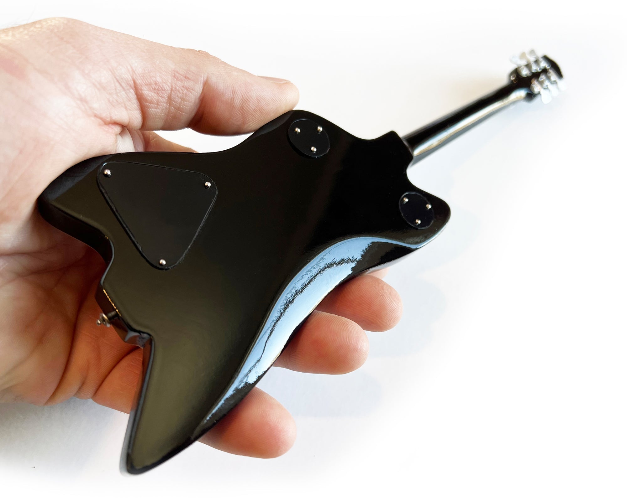 BILLY F GIBBONS SIGNATURE BILLY BO GRETSCH MINIATURE GUITAR MODEL REPLICA COLLECTIBLE