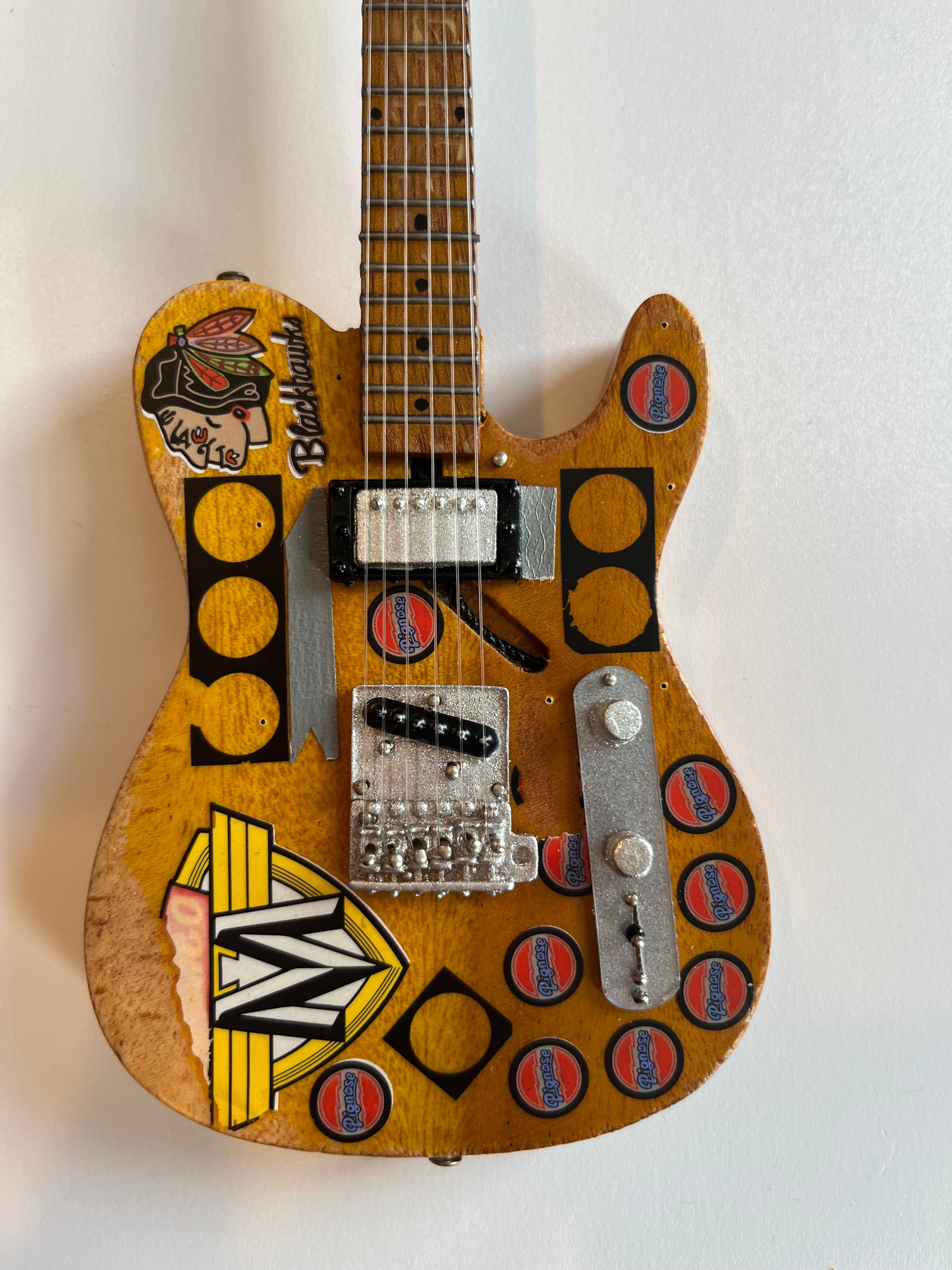 TERRY KATH TRIBUTE MINI FENDER™ TELECASTER™ GUITAR REPLICA - OFFICIALLY LICENSED