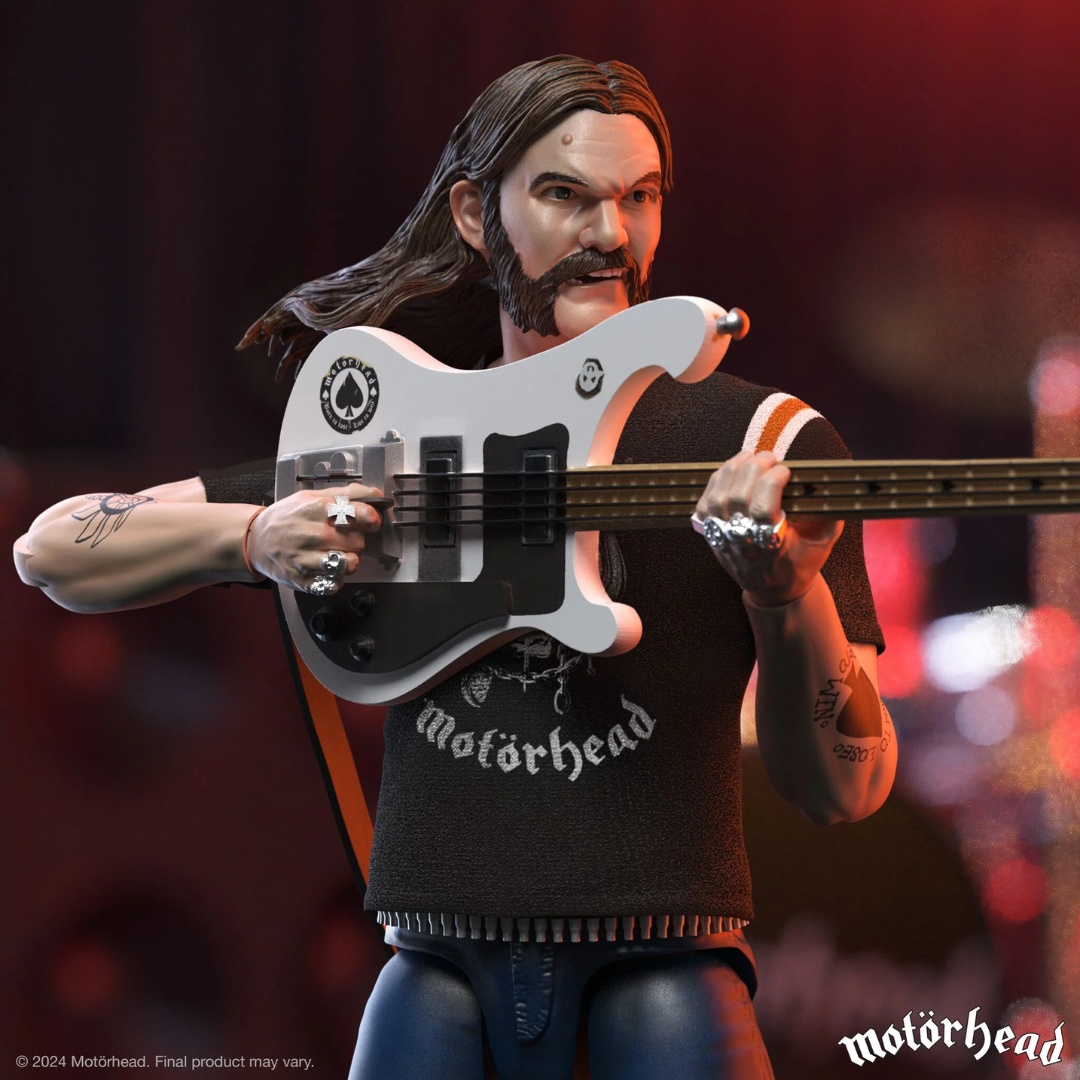 MOTORHEAD LEMMY (1981 TOUR) ULTIMATES WAVE 02 ACTION FIGURE