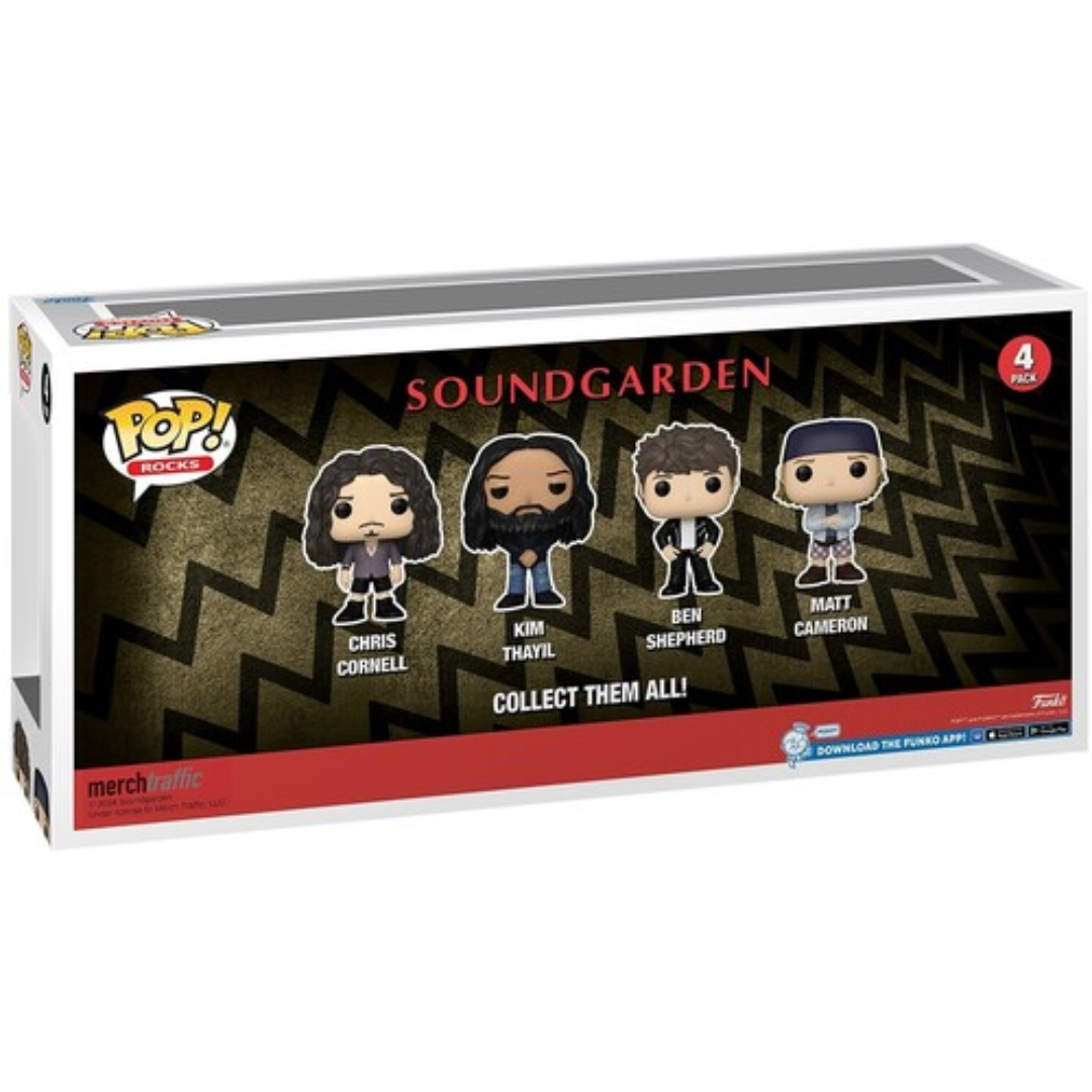 SOUNDGARDEN 4 PACK SET FUNKO POP! ROCKS FIGURE