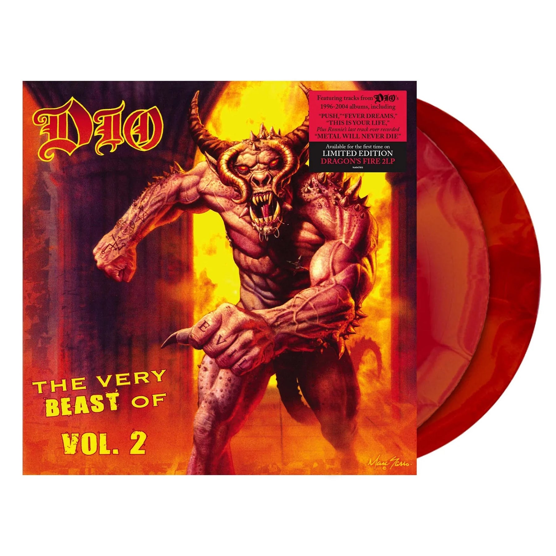 Dio 'The Very Beast Of Dio, Vol. 2' 2LP Dragon's Fire Vinyl