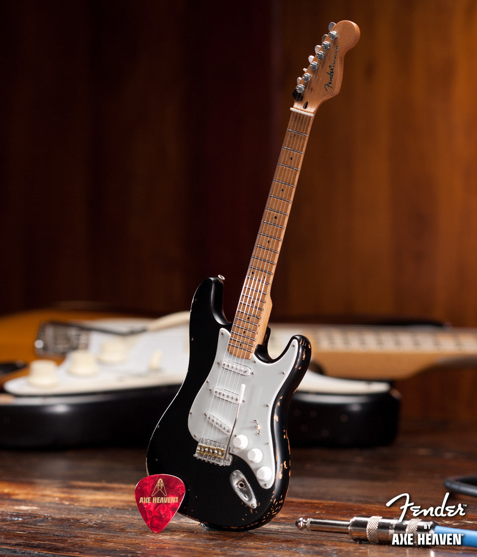 ERIC CLAPTON BLACKIE VINTAGE FENDER™ STRAT™ MINIATURE GUITAR REPLICA - OFFICIALLY LICENSED