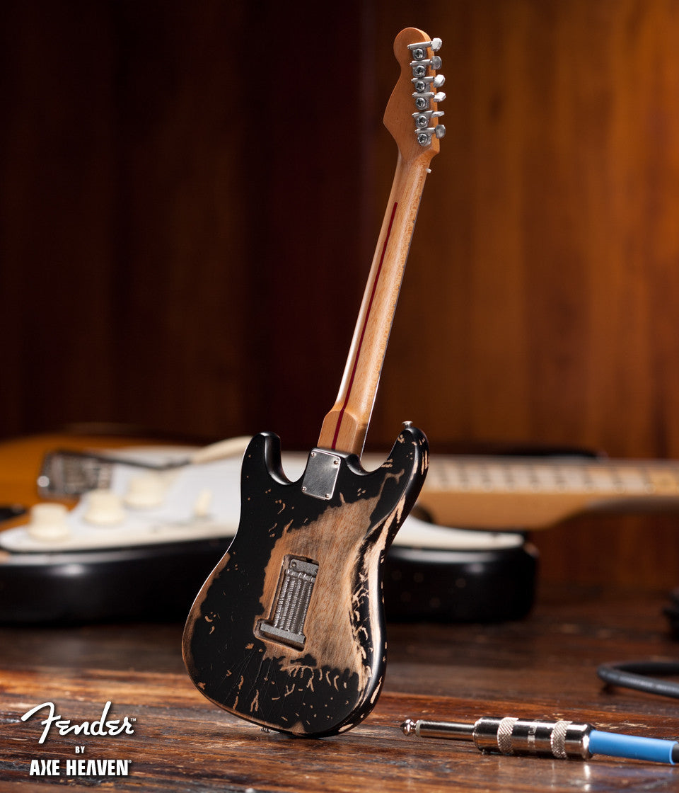 ERIC CLAPTON BLACKIE VINTAGE FENDER™ STRAT™ MINIATURE GUITAR REPLICA - OFFICIALLY LICENSED