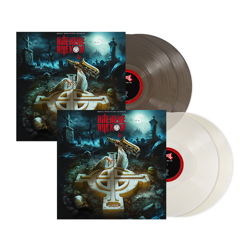 GHOST ‘RITE HERE RITE NOW’ ORIGINAL MOTION PICTURE SOUNDTRACK 2LP (Limited Edition – Only 750 Each, Translucent Milky Clear & Translucent Black Ice Vinyl)