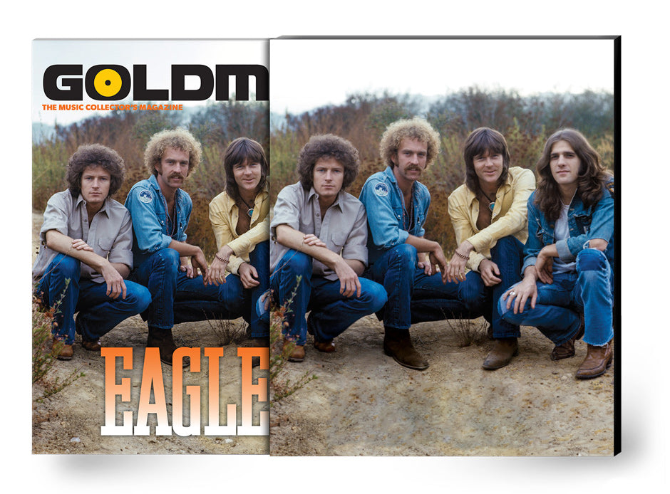 GOLDMINE MAGAZINE: FALL 2023 ISSUE FEATURING EAGLES ALT COVER HAND-NUMBERED SLIPCASE + 8"x10" GROUP PHOTO PRINTS BY HENRY DILTZ