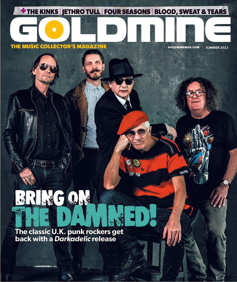 GOLDMINE MAGAZINE: THE DAMNED COVER EDITION – SUMMER 2023