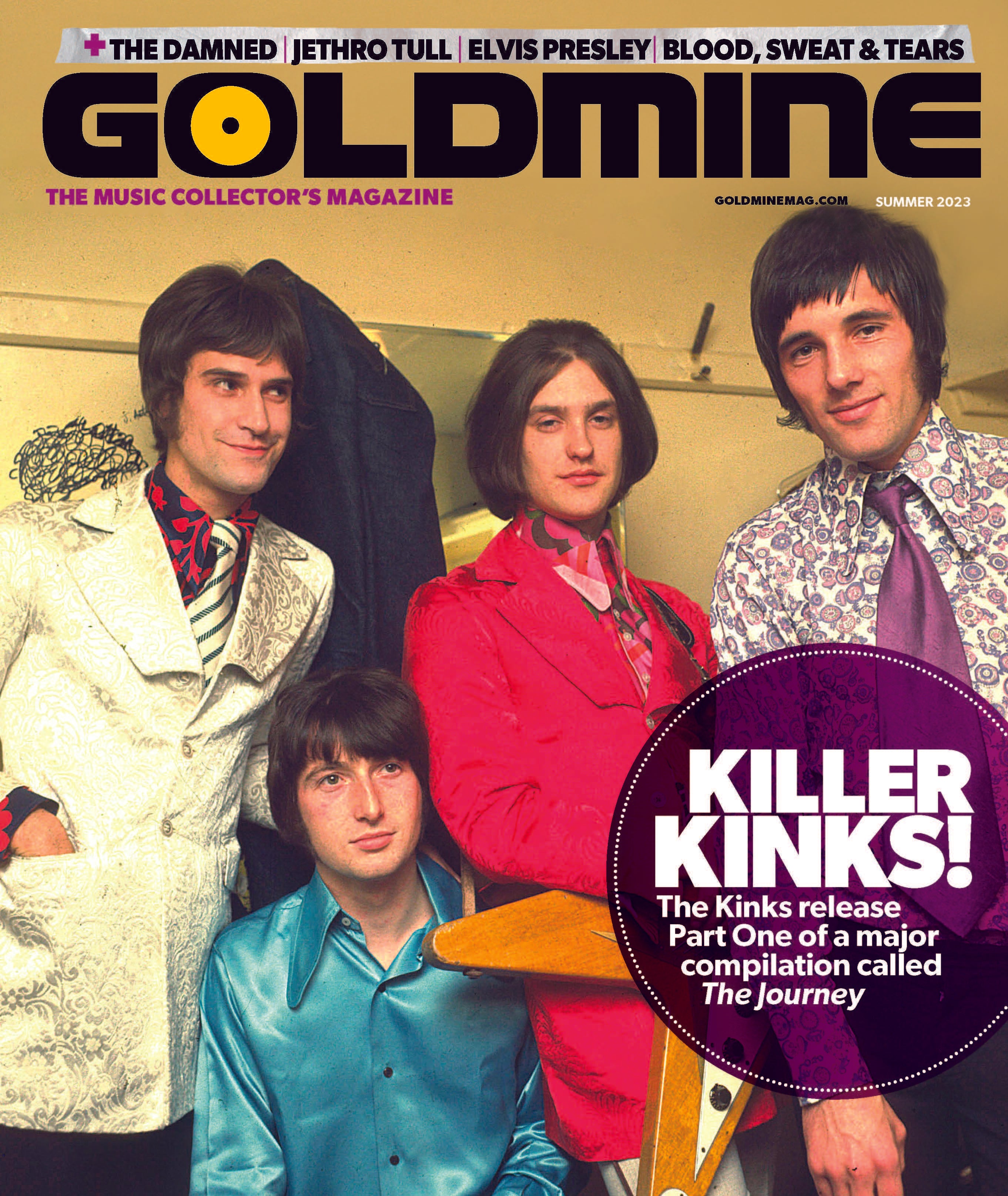 GOLDMINE MAGAZINE: THE KINKS COVER EDITION – SUMMER 2023