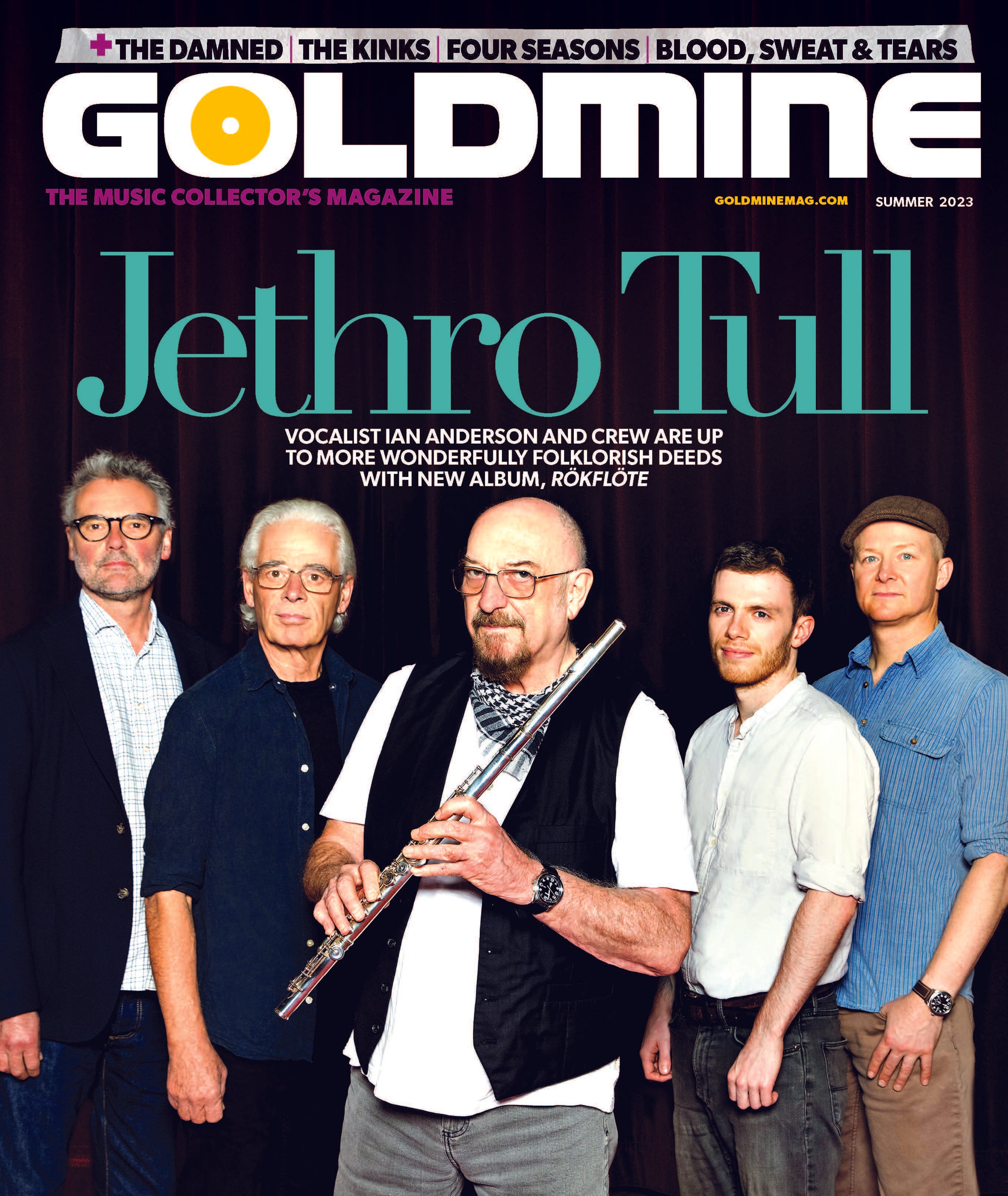 GOLDMINE MAGAZINE: JETHRO TULL COVER EDITION – SUMMER 2023