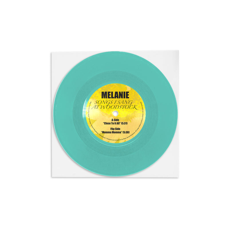 MELANIE X GOLDMINE BUNDLE - GOLDMINE SUMMER 2024 ISSUE W/ 'SONGS I SANG AT WOODSTOCK' 7” (Limited Edition – Only 100 Made, Exclusive Turquoise Vinyl)