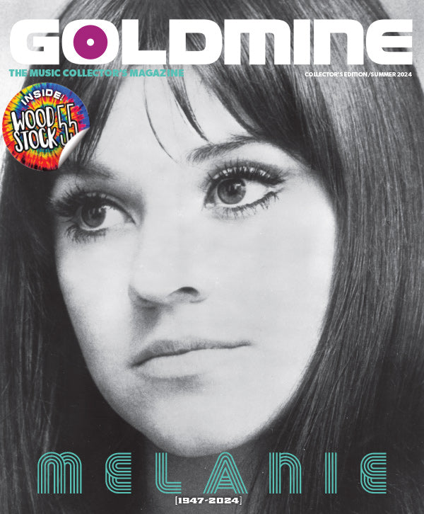 MELANIE X GOLDMINE BUNDLE - GOLDMINE SUMMER 2024 ISSUE W/ 'SONGS I SANG AT WOODSTOCK' 7” (Limited Edition – Only 100 Made, Exclusive Turquoise Vinyl)