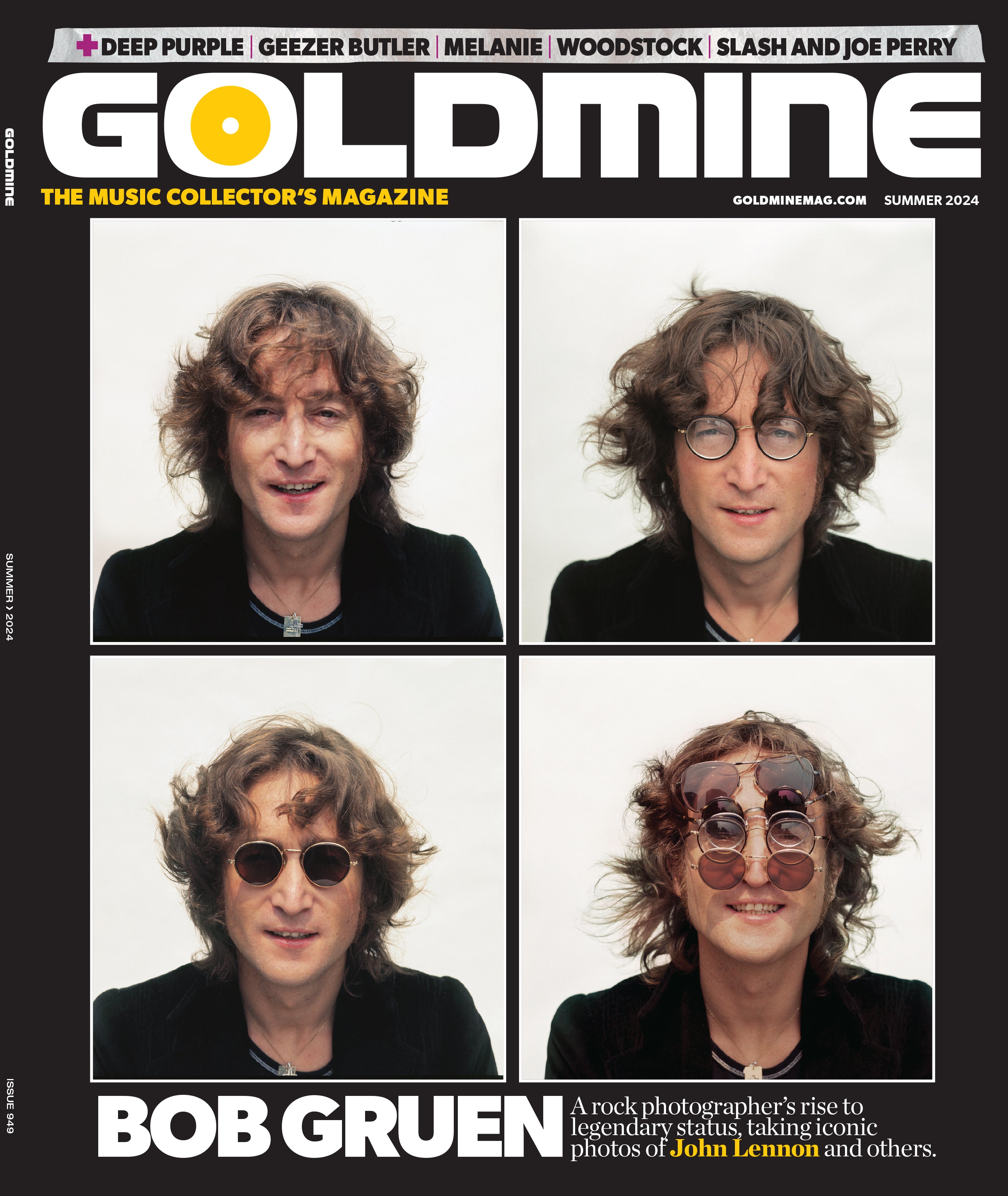 GOLDMINE SUMMER 2024 ISSUE FEATURING BOB GRUEN/JOHN LENNON