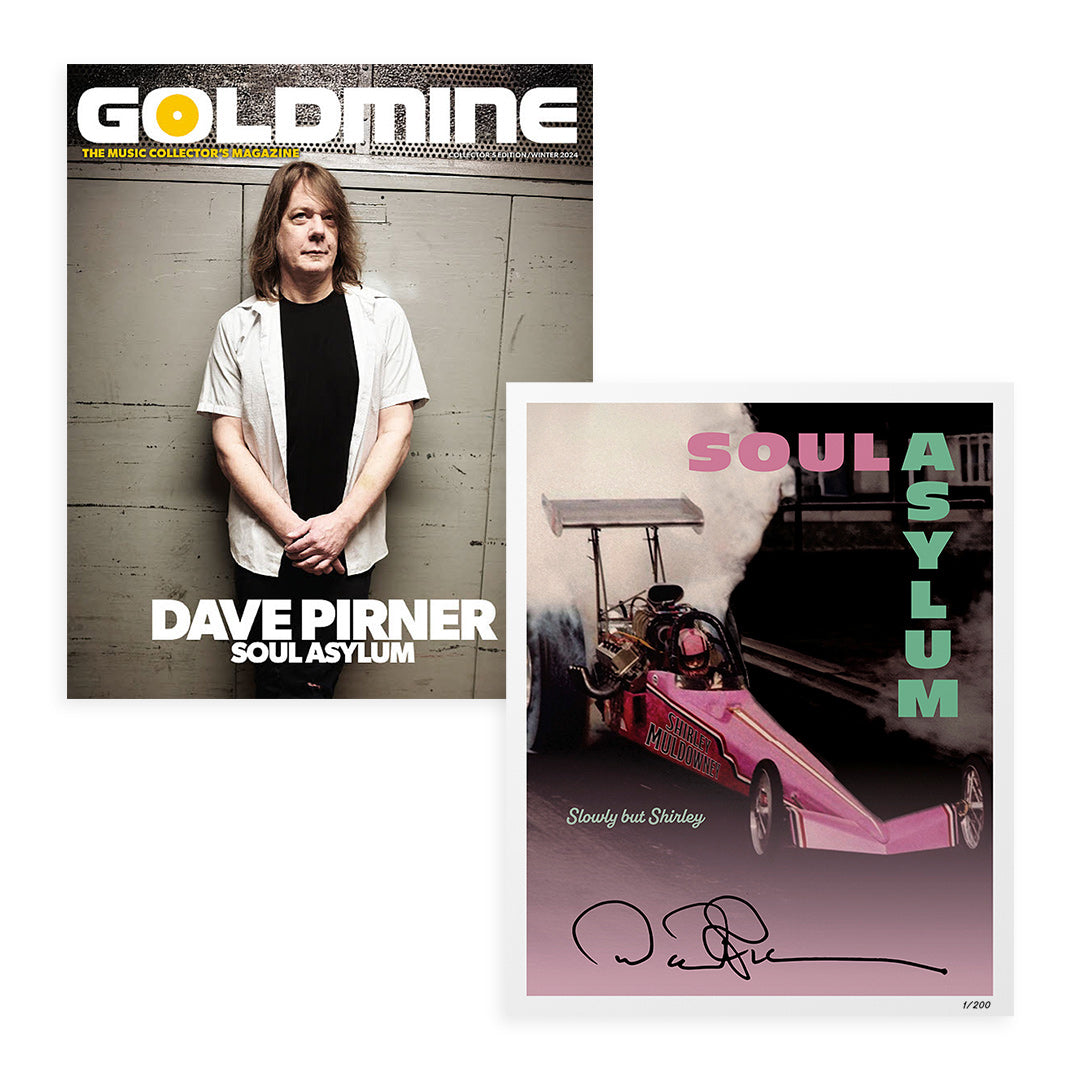 SOUL ASYLUM X GOLDMINE BUNDLE - GOLDMINE WINTER 2024 ALTERNATE COVER ISSUE W/ HAND-SIGNED AND NUMBERED PRINT