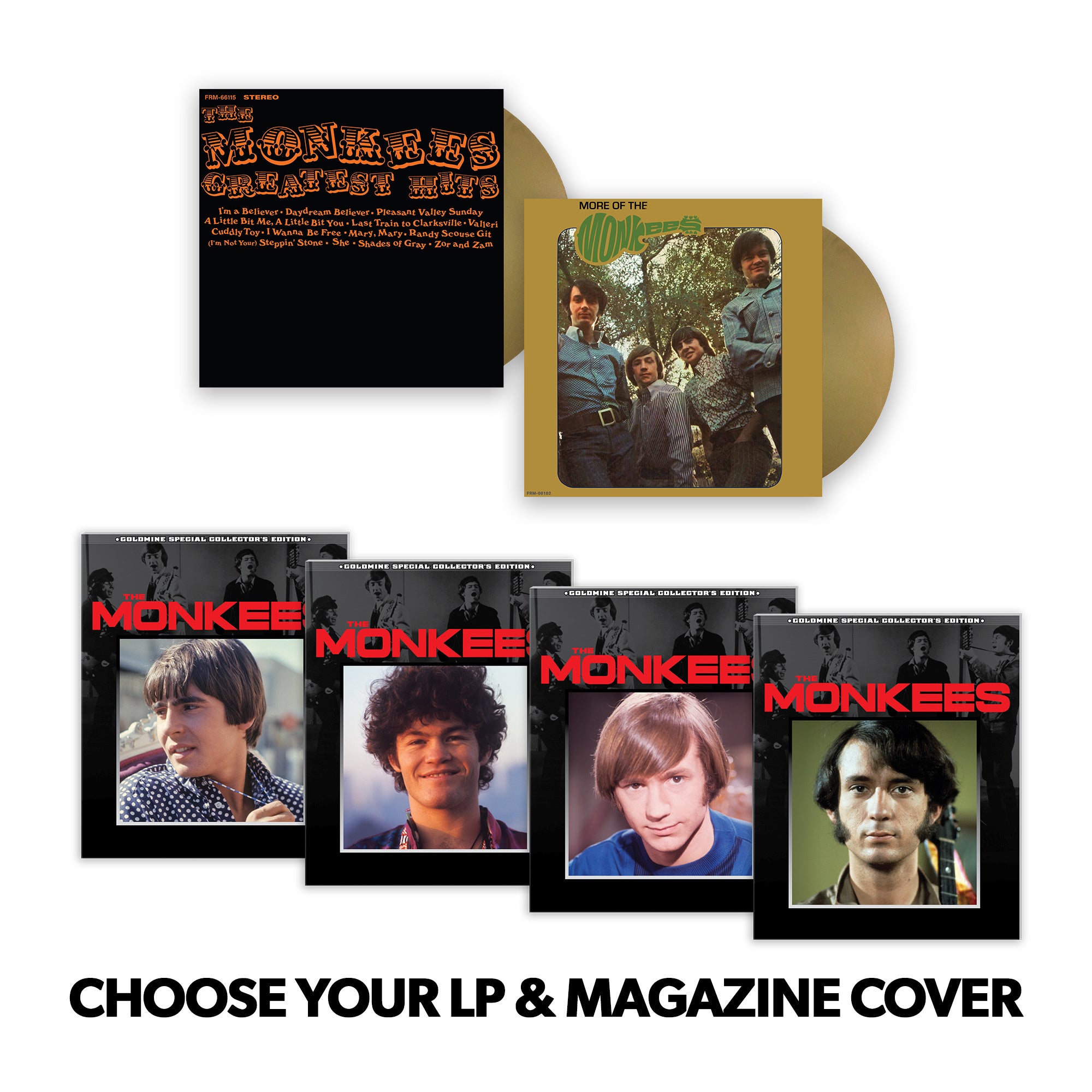 THE MONKEES "BUILD YOUR OWN BUNDLE"