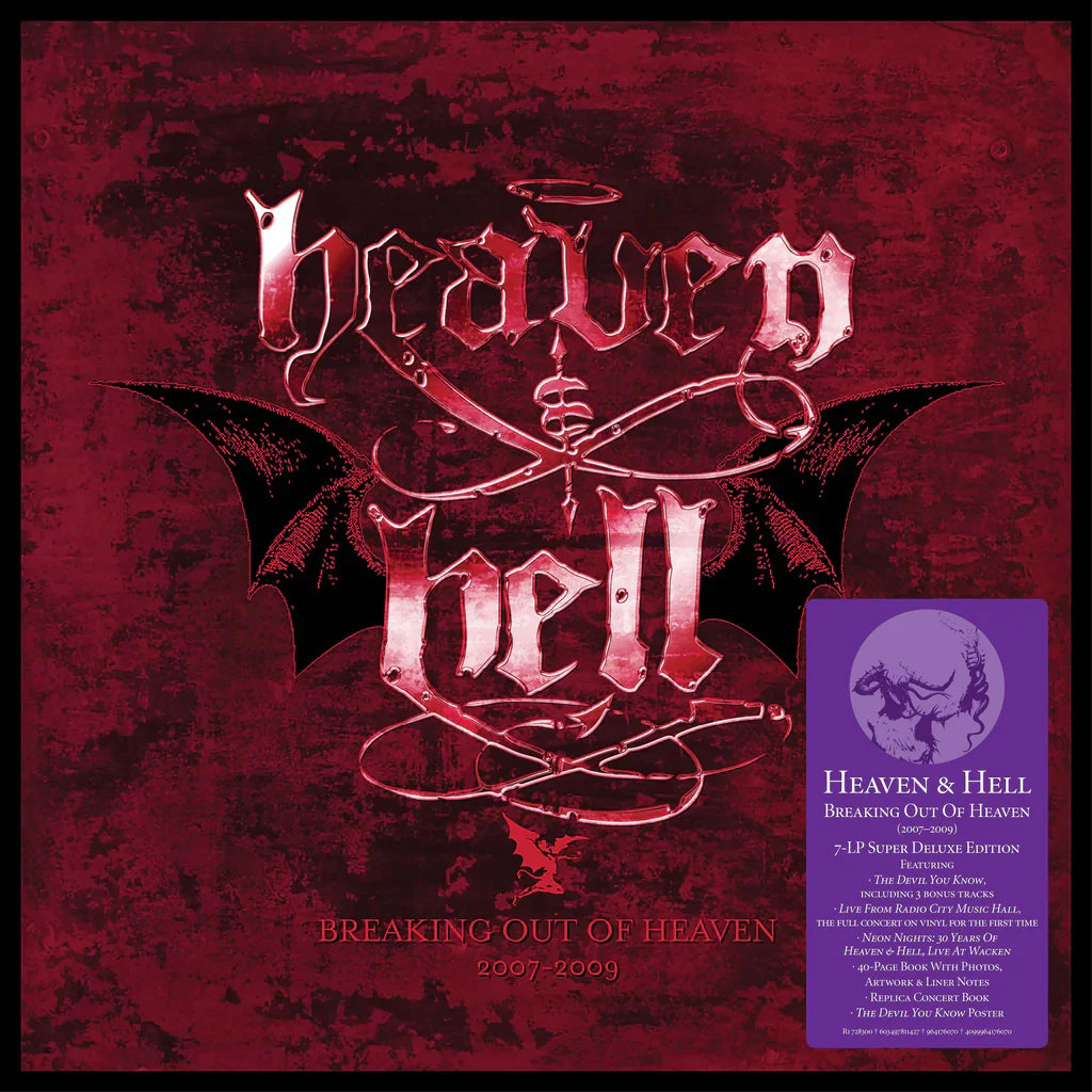 HEAVEN & HELL 'BREAKING OUT OF HEAVEN: 2007-2009' BOX SET (Deluxe Edition)