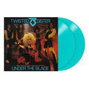 TWISTED SISTER ‘UNDER THE BLADE’ 40TH ANNIVERSARY 2LP (Jay Jay French Signed, Turquoise Vinyl)