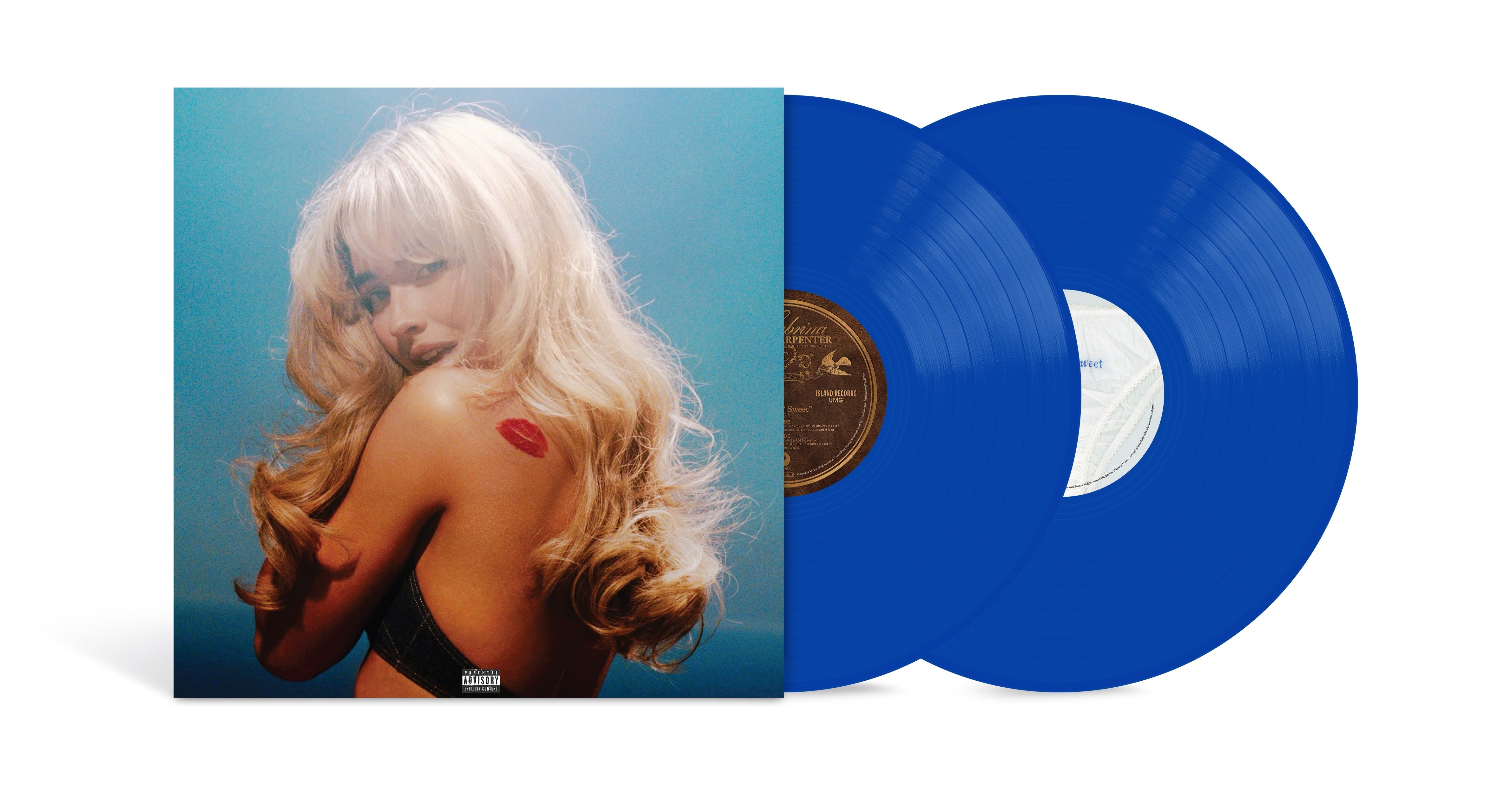 SABRINA CARPENTER 'SHORT 'N SWEET' 2LP (Deluxe Edition, Blue Azure Vinyl)