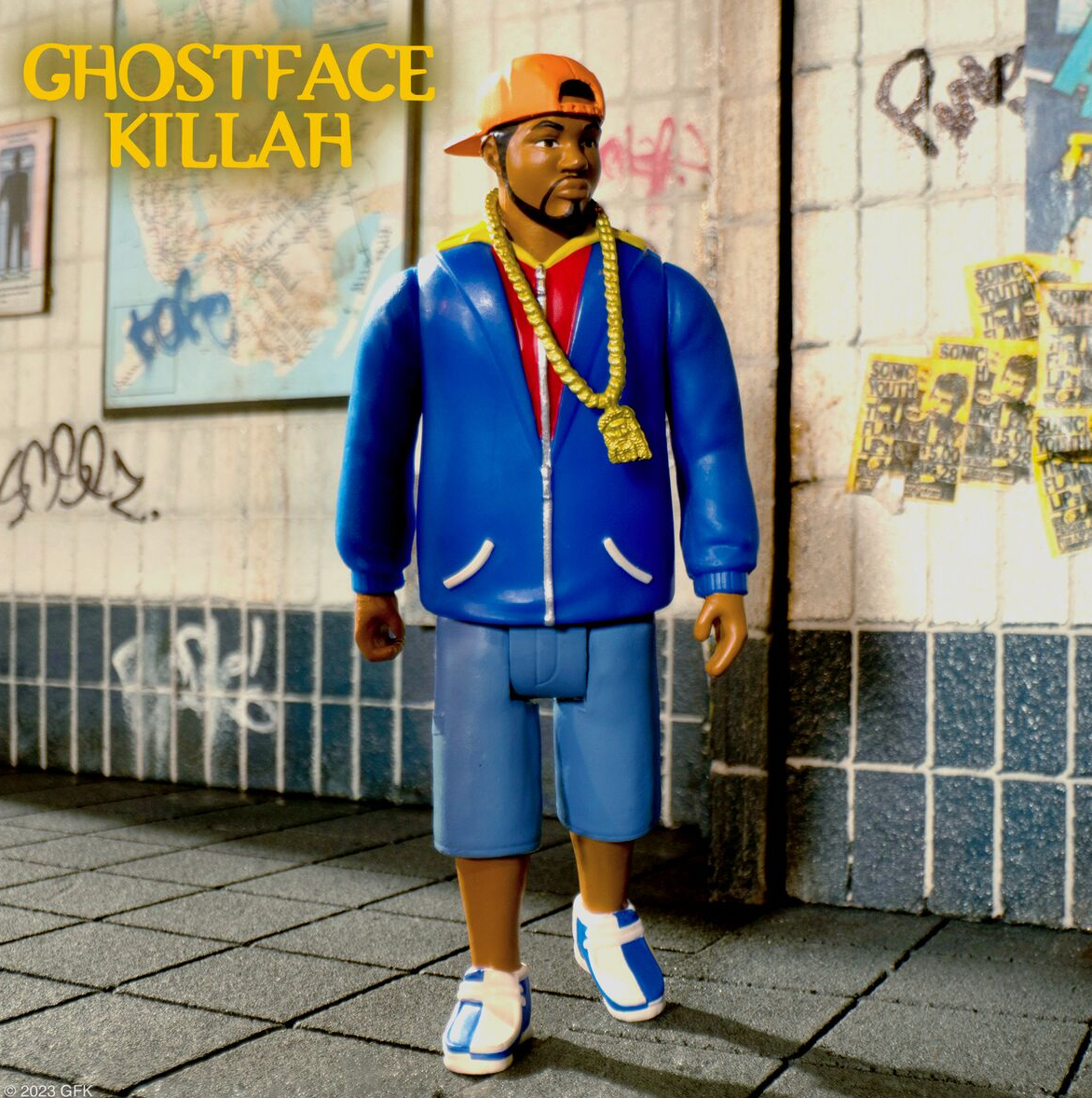 WU-TANG CLAN GHOSTFACE KILLAH (IRONMAN) REACTION FIGURE