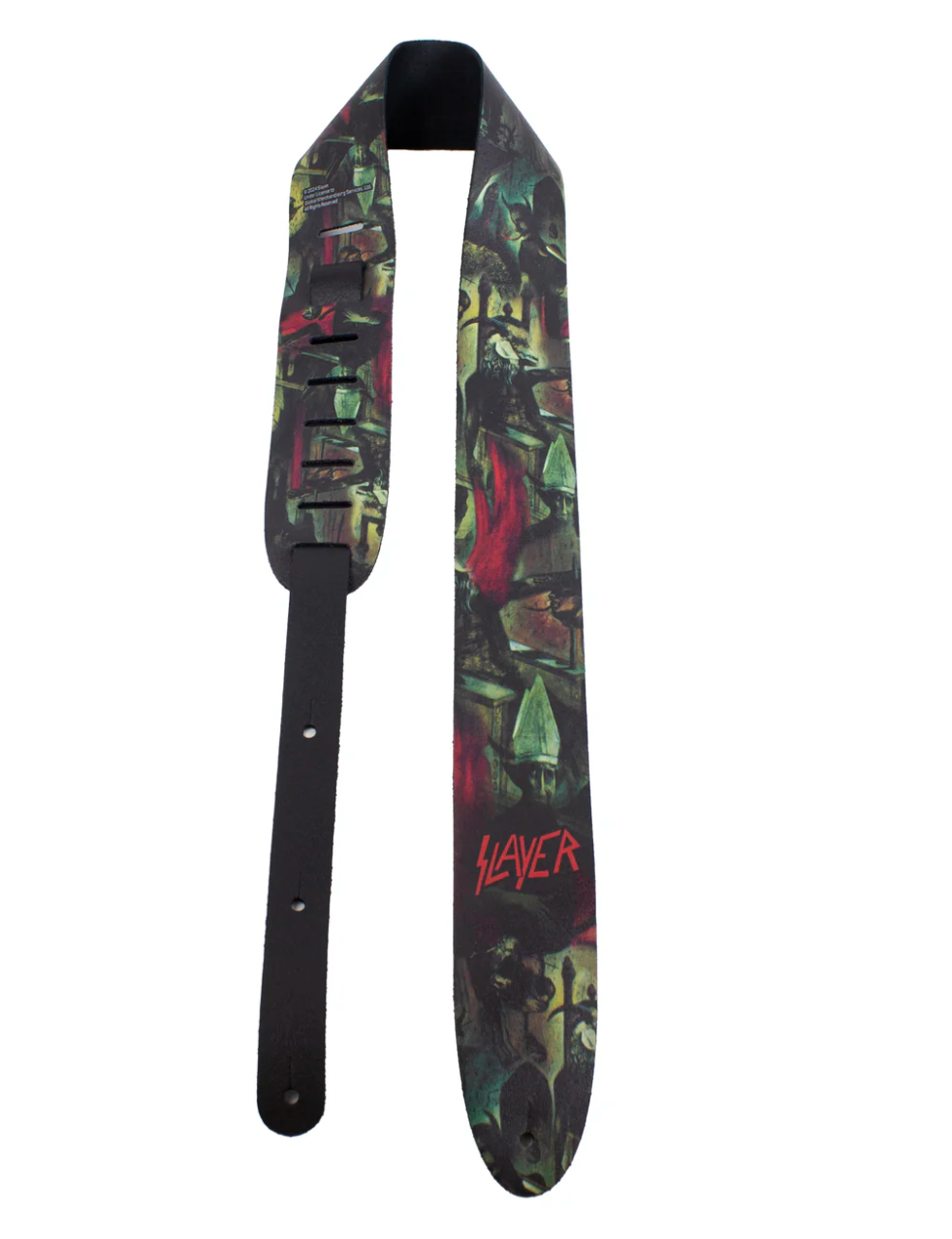 SLAYER 'REIGN IN BLOOD' GUITAR STRAP