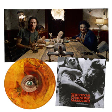 THE TEXAS CHAINSAW MASSACRE ORIGINAL SCORE LP (Color Vinyl, Music by Tobe Hooper and Wayne Bell)