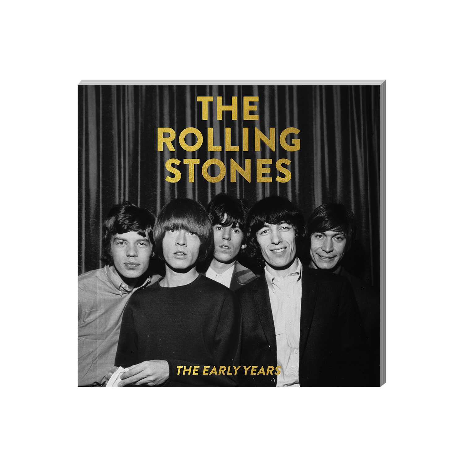 THE ROLLING STONES x GOLDMINE "EARLY YEARS" SPECIAL COLLECTOR’S EDITION SOFTCOVER BOOK w/THE ROLLING STONES ’12x5’ LP (Exclusive Limited Edition - Gold Vinyl)