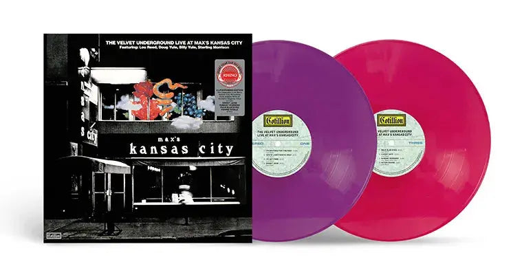 THE VELVET UNDERGROUND 'LIVE AT MAX'S KANSAS CITY: EXPANDED VERSION' 2LP (Purple, Magenta Vinyl)